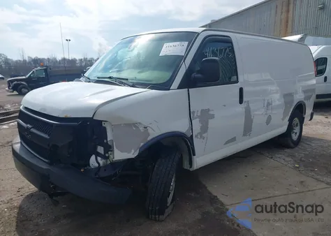 2015 Chevrolet Express 2500 Work Van from USA, damaged, VIN 1GCWGFCF7F1184218